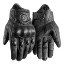 ORZ motorcycle riding gloves, goatskin, full-finger gloves, gloves for motorcycles, gloves