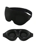3D Eye Mask Adjustable Suitable for Men and Women with No Pressure on the Eyes Breathable and Light Blocking Eye Mask Black