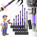 Magnetic Screwdriver Bit Set PH2 Phillips 25-150mm Anti-slip Shockproof Alloy Steel Impact Drill Bits for Outdoor Decoration