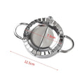 Stainless Steel Dumpling Maker Dumpling Skin Mold Ravioli Maker Press Pie Making Press Wrapper Pastry Maker Kitchen Accessories