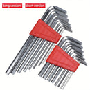 8pcs Allen Wrench Metric Wrench Inch Wrench L Wrench Size Allen Key Short Arm Tool Set Easy To Carry In The Pocket 2025