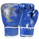 Adults Boxing Gloves Breathable PU Leather Fighting Gloves Kids Boxing Training Kickboxing Gloves for Gym Indoor Outdoor Sport